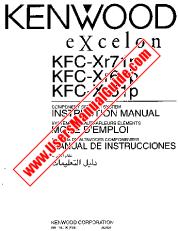 Voir KFC-XR51P pdf English (USA) Manuel de l'utilisateur