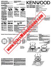 Ver KFC-XW1222D pdf Manual de usuario en inglés (EE. UU.)