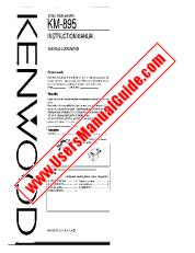 Visualizza KM-895 pdf Manuale utente inglese (USA).