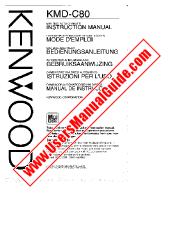 View KMD-C80 pdf English (USA) User Manual