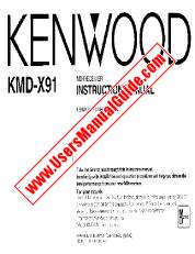 Ver KMD-X91 pdf Manual de usuario en inglés (EE. UU.)