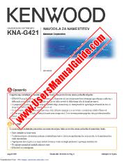 Voir KNA-G421 pdf Slovaque (Install) Manuel de l'utilisateur