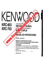 Voir KRC-803 pdf English (USA) Manuel de l'utilisateur