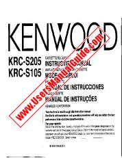 Ver KRC-S205 pdf Manual de usuario en inglés (EE. UU.)