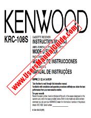 Ver KRC-108S pdf Manual de usuario en inglés (EE. UU.)