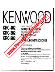 Ver KRC-202 pdf Manual de usuario en inglés (EE. UU.)