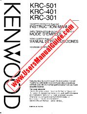 Ver KRC-301 pdf Manual de usuario en inglés (EE. UU.)