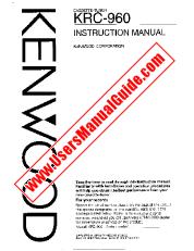 Ver KRC-960 pdf Manual de usuario en inglés (EE. UU.)