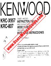 View KRC-X957 pdf English (USA) User Manual