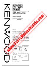 Vezi KR-694 pdf Engleză (SUA) Manual de utilizare