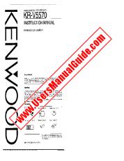 Vezi KR-V5570 pdf Engleză (SUA) Manual de utilizare