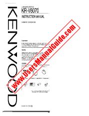 Ver KR-V6070 pdf Manual de usuario en inglés (EE. UU.)