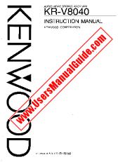 Vezi KR-V8040 pdf Engleză (SUA) Manual de utilizare