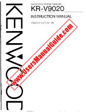 Vezi KR-V9020 pdf Engleză (SUA) Manual de utilizare