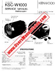 Vezi KSC-W1000 pdf Engleză (SUA) Manual de utilizare