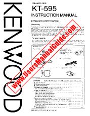 Vezi KT-595 pdf Engleză (SUA) Manual de utilizare