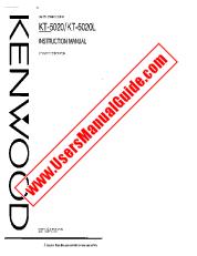 Ver KT-5020 pdf Manual de usuario en inglés (EE. UU.)