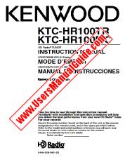 Ver KTC-HR100TR pdf Manual de usuario en inglés (EE. UU.)