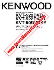 View KVT-522DVDY pdf Croatian User Manual