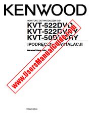 Ver KVT-522DVD pdf Polonia (INSTALACIÓN) Manual de usuario