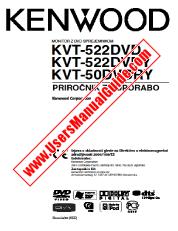 View KVT-522DVD pdf Slovene User Manual