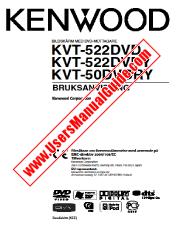 Ver KVT-50DVDRY pdf Manual de usuario en sueco
