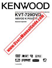 Ver KVT-729DVD pdf Manual de usuario checo