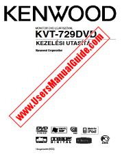 View KVT-729DVD pdf Hungarian User Manual