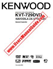 Ver KVT-729DVD pdf Manual de usuario esloveno