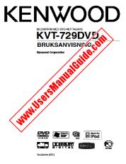 View KVT-729DVD pdf Swedish User Manual