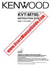 Ver KVT-M700 pdf Manual de usuario en inglés (EE. UU.)
