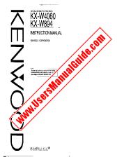Ver KX-W894 pdf Manual de usuario en inglés (EE. UU.)