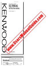Vezi KX-W8040 pdf Engleză (SUA) Manual de utilizare
