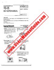 Vezi RS-05 pdf Engleză (SUA) Manual de utilizare