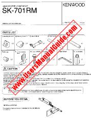 Ver SK-701M pdf Manual de usuario en inglés (EE. UU.)
