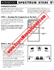 View SPECTRUM670AV pdf English (USA) User Manual