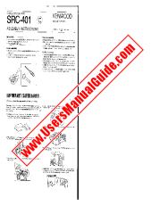 Vezi SRC-401 pdf Engleză (SUA) Manual de utilizare
