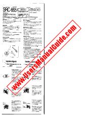 Visualizza SRC-665 pdf Manuale utente inglese (USA).