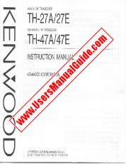 Ver TH-27A pdf Manual de usuario en inglés (EE. UU.)