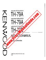 Voir TH-79A pdf English (USA) Manuel de l'utilisateur