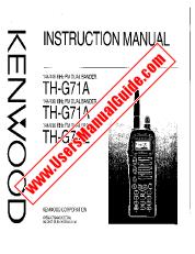 Ver TH-G71E pdf Manual de usuario en inglés (EE. UU.)