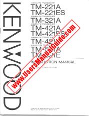 Vezi TM-321A pdf Engleză (SUA) Manual de utilizare