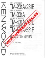Voir TM-431A pdf English (USA) Manuel de l'utilisateur