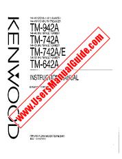 Ver TM-742A pdf Manual de usuario en inglés (EE. UU.)