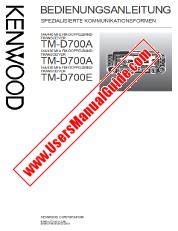 Vezi TM-D700E pdf Germană specializată Manual Manual de utilizare