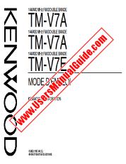 Vezi TM-V7A pdf Manual de utilizare franceză