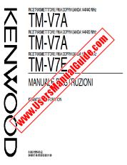 Ver TM-V7A pdf Manual de usuario italiano