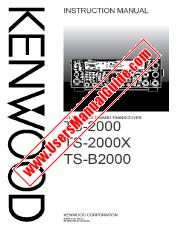 Ver TS-2000X pdf Manual de usuario en ingles