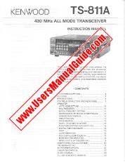 Ver TS-811A pdf Manual de usuario en inglés (EE. UU.)