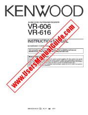 Ver VR-616 pdf Manual de usuario en inglés (EE. UU.)